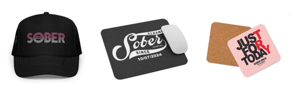 sober anniversary gifts