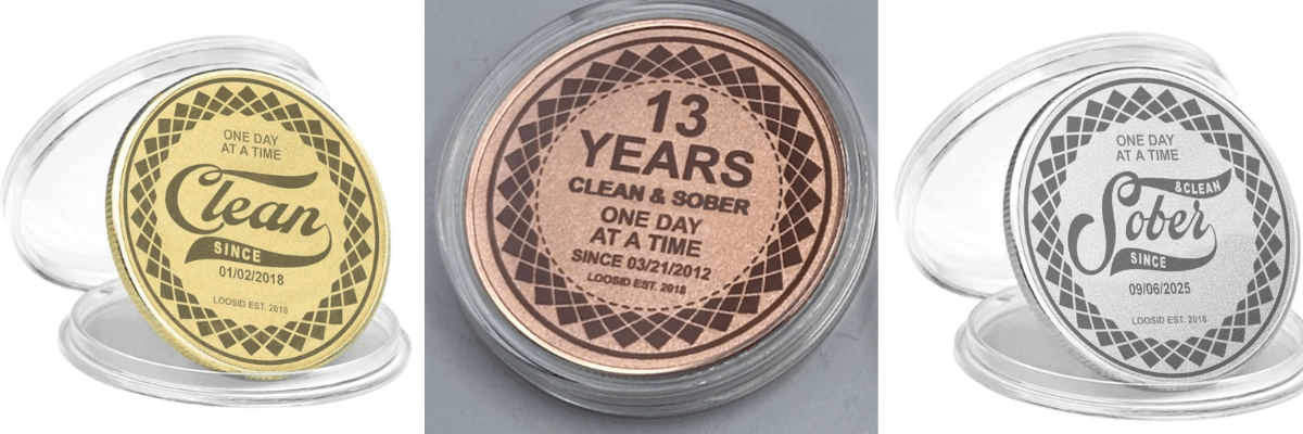 sobriety coins