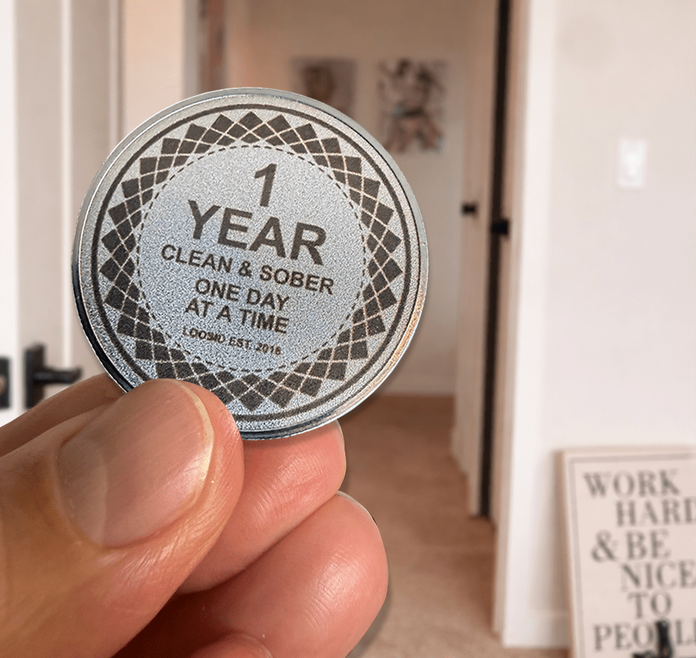 Recovery Coin | Clean or Sober Year