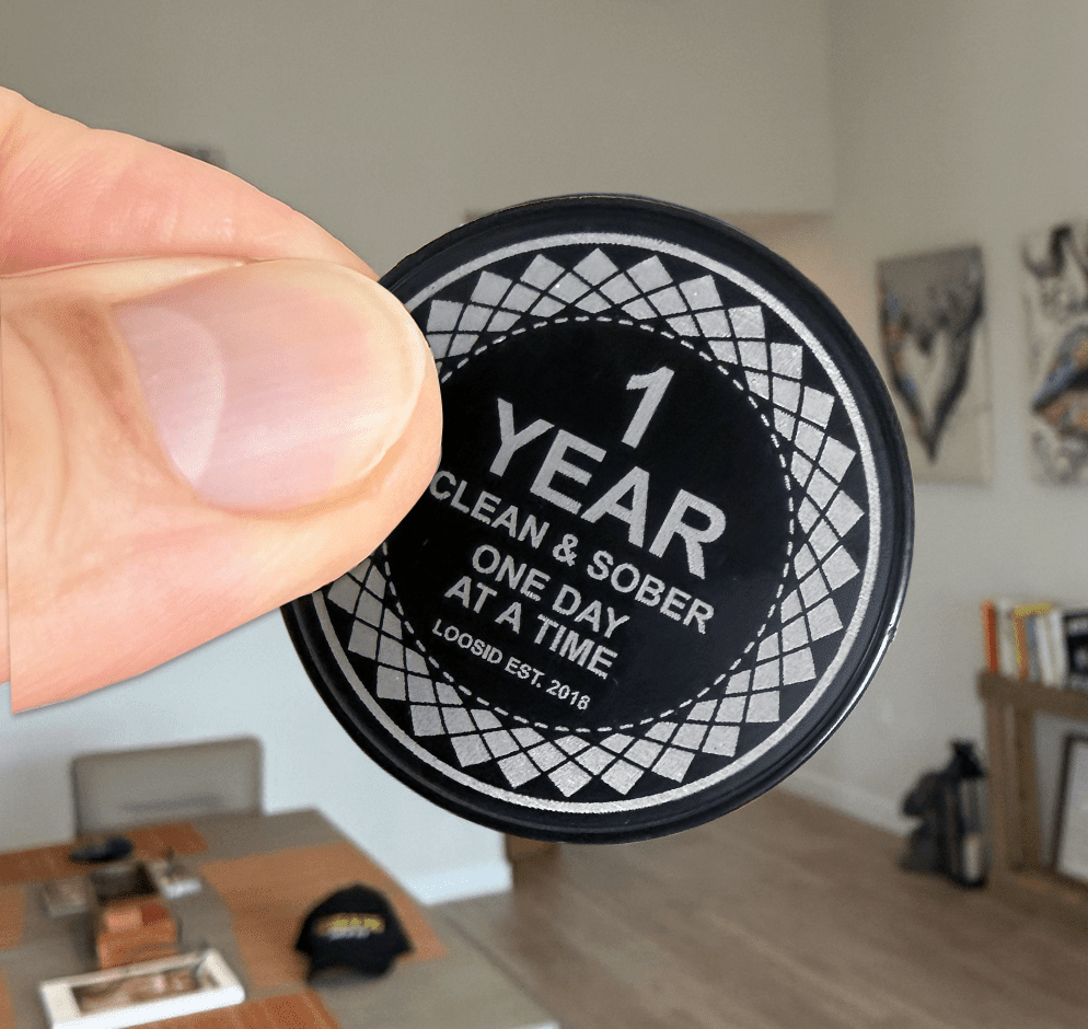 Recovery Coin | Clean or Sober Year