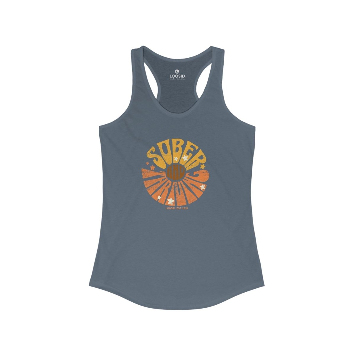 Sober and Thriving Women's Racerback Tank