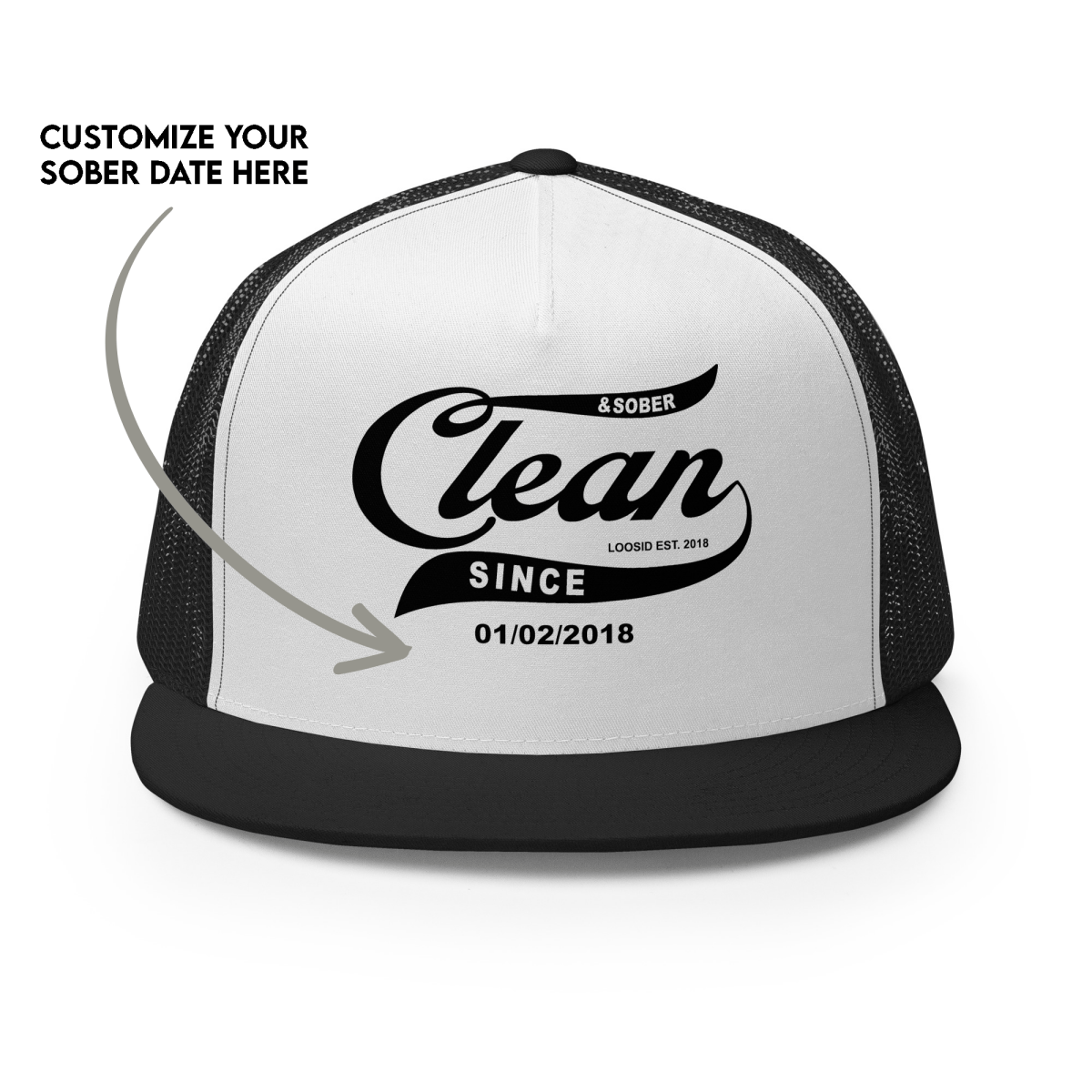 Stylish sober hat celebrating strength and resilience