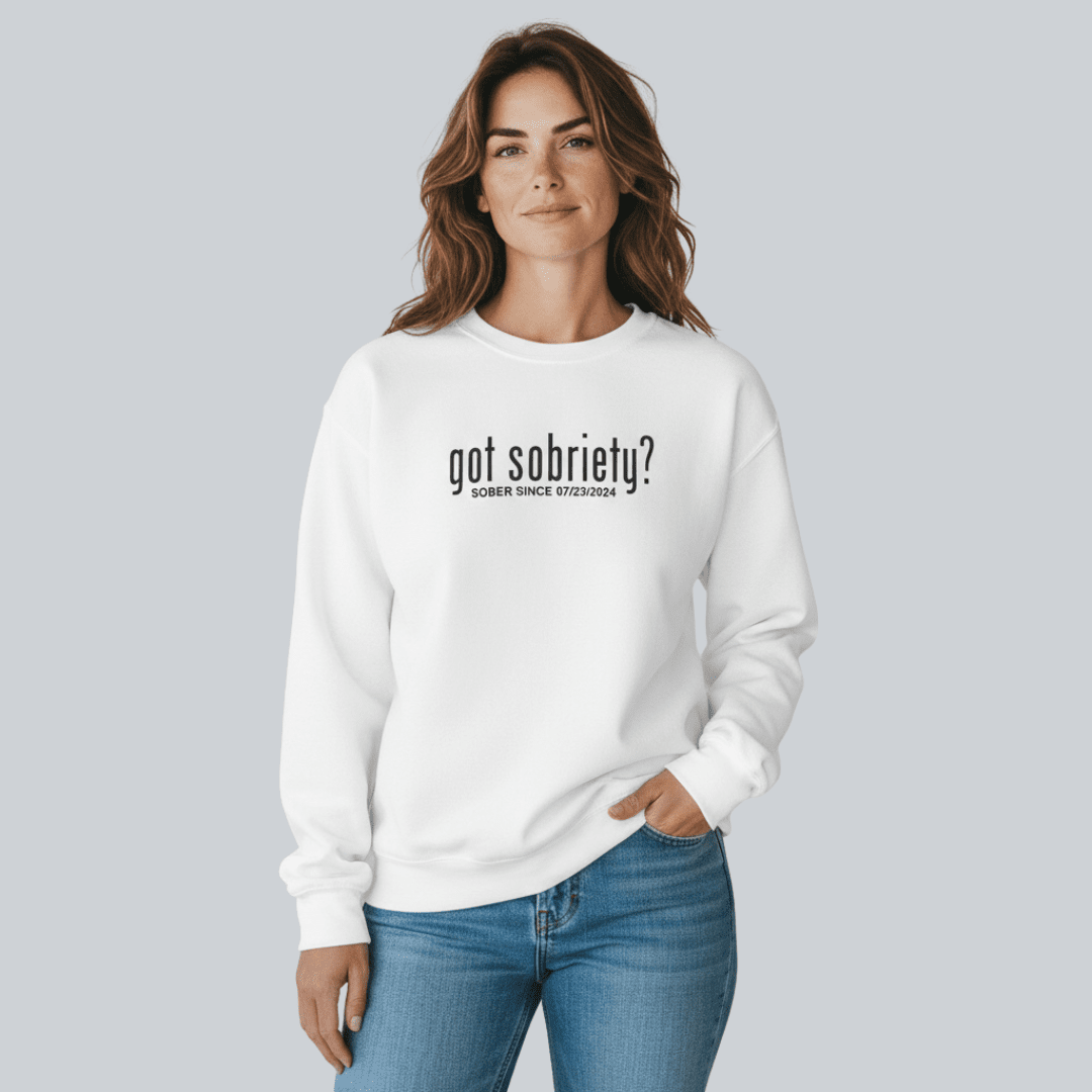 Got Sobriety Recovery Hoodie back view (view 27)