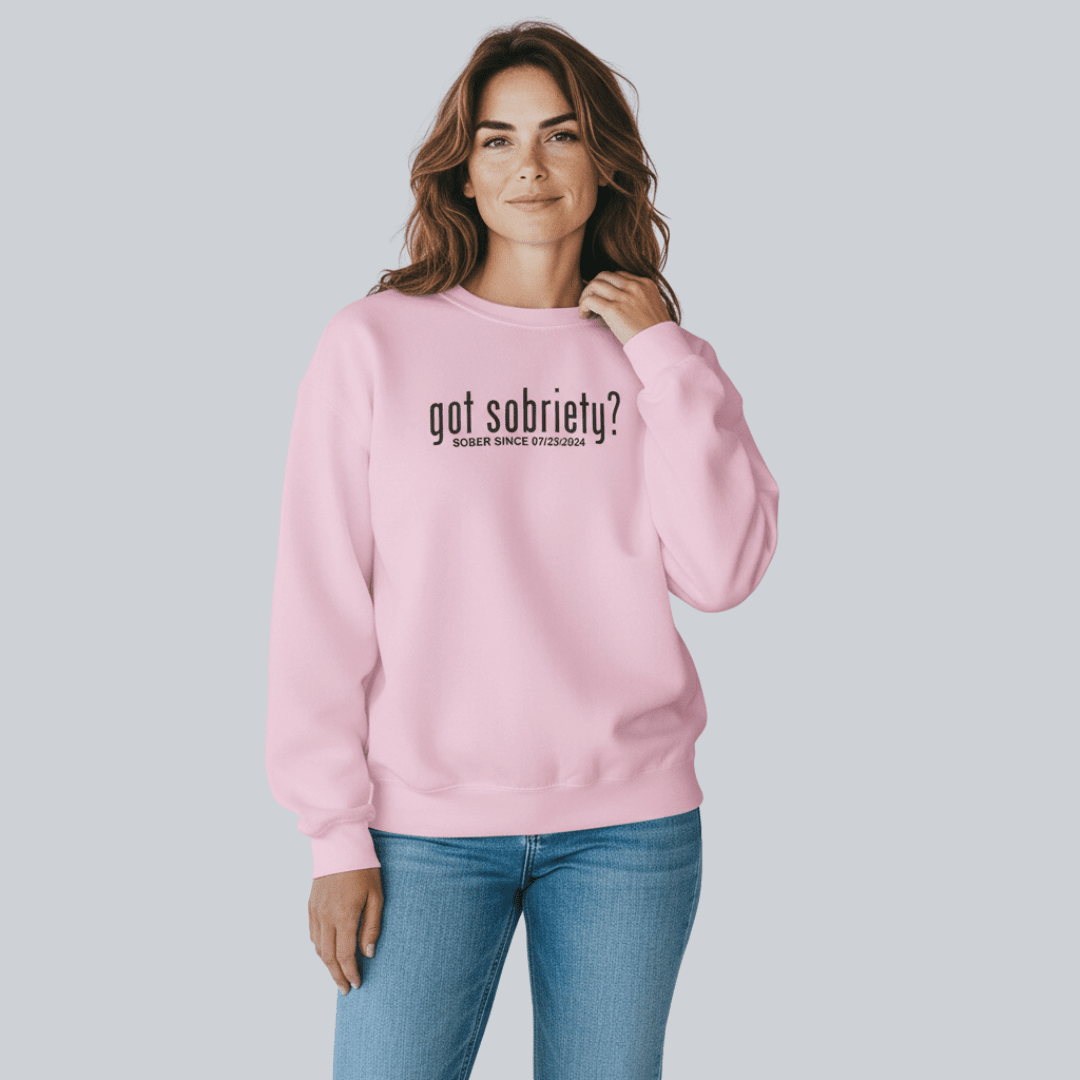 Got Sobriety Recovery Hoodie fit detail (view 19)