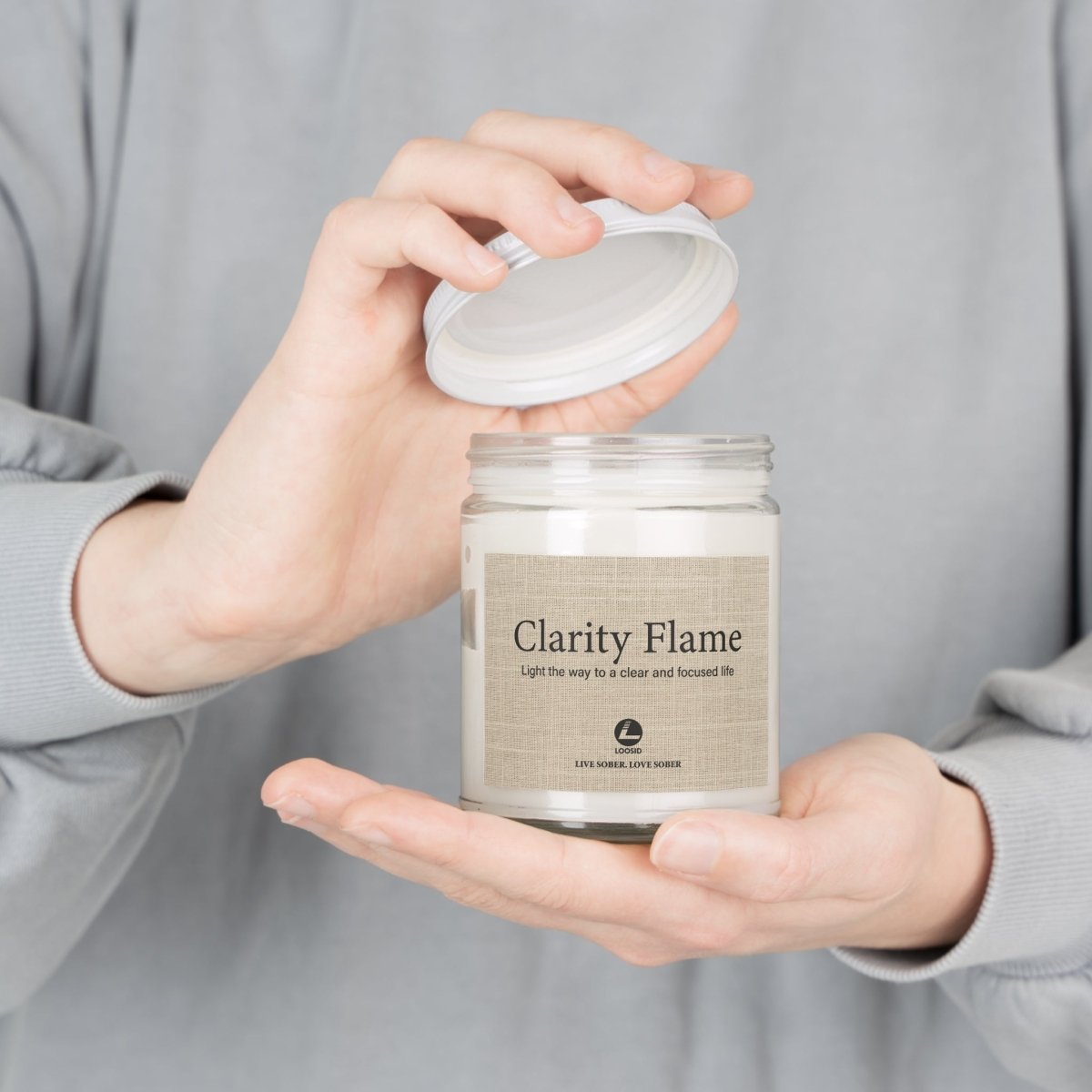 Clarity Flame Scented Candles, 9oz