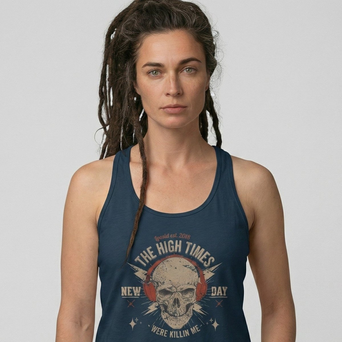 High Times Were Killing Me Women's Racerback Tank