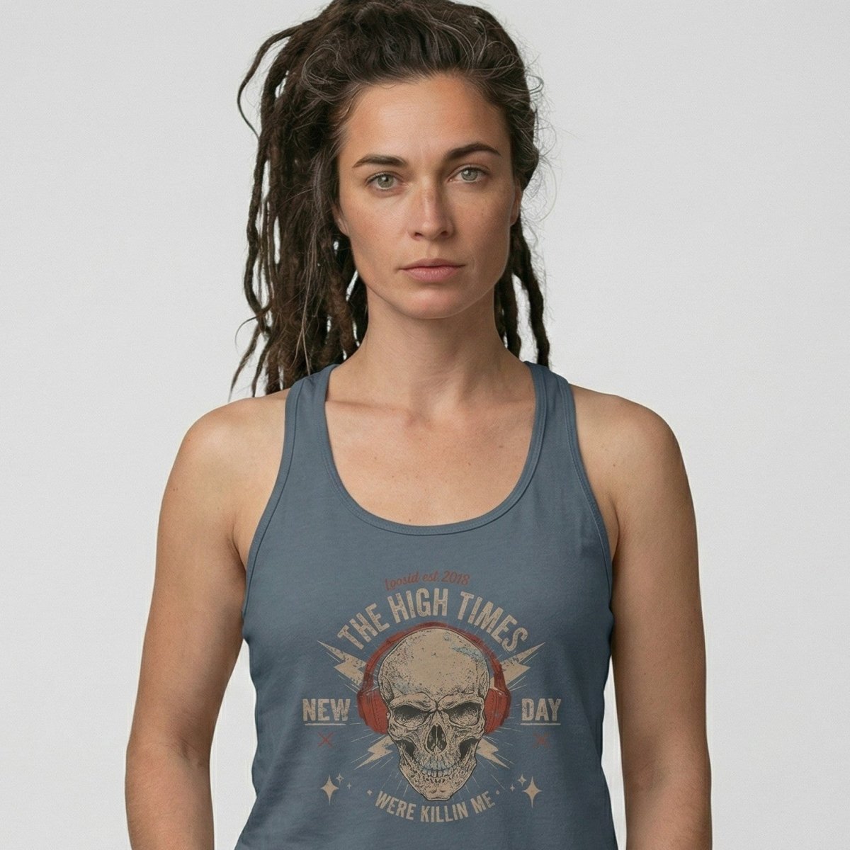 High Times Were Killing Me Women's Racerback Tank