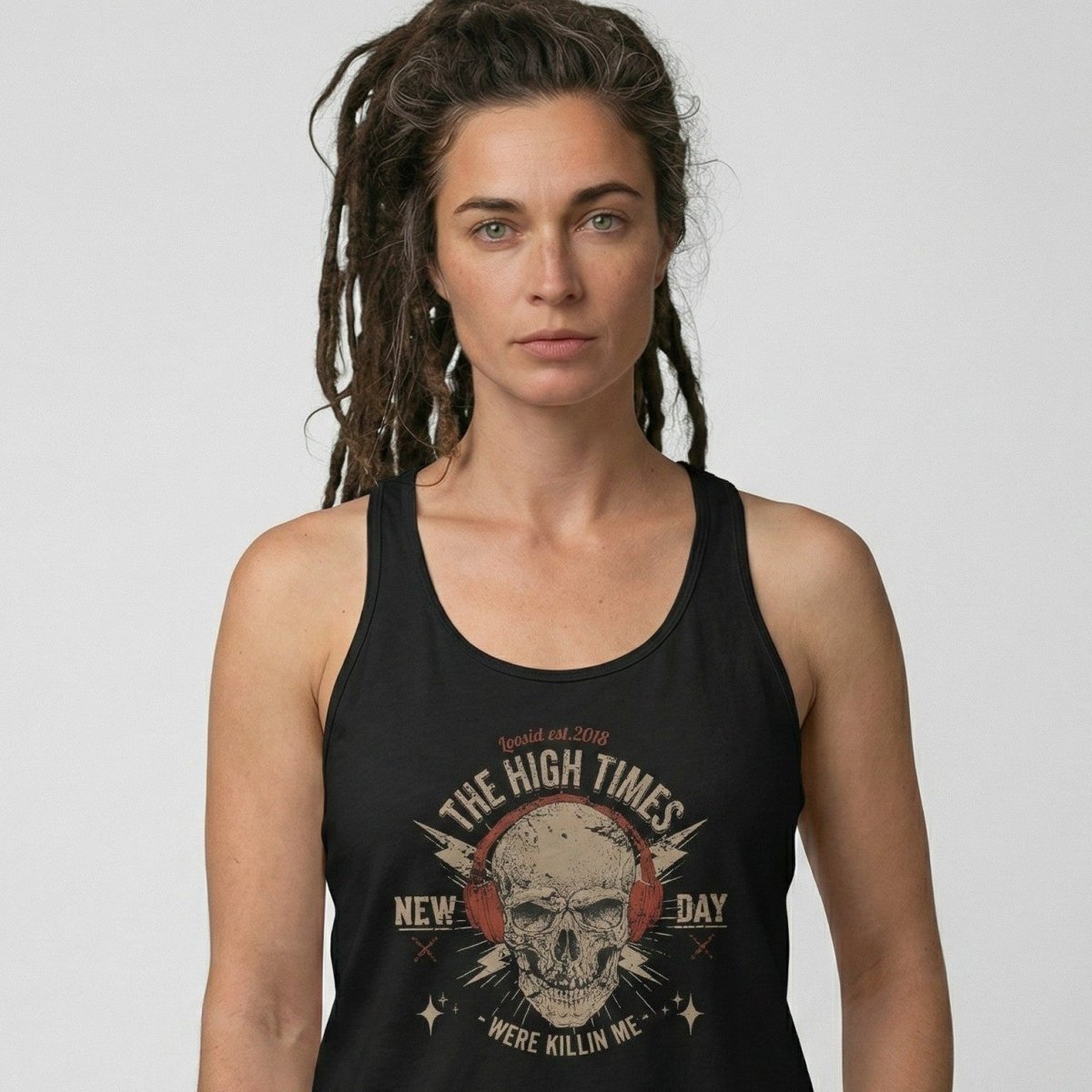 High Times Were Killing Me Women's Racerback Tank
