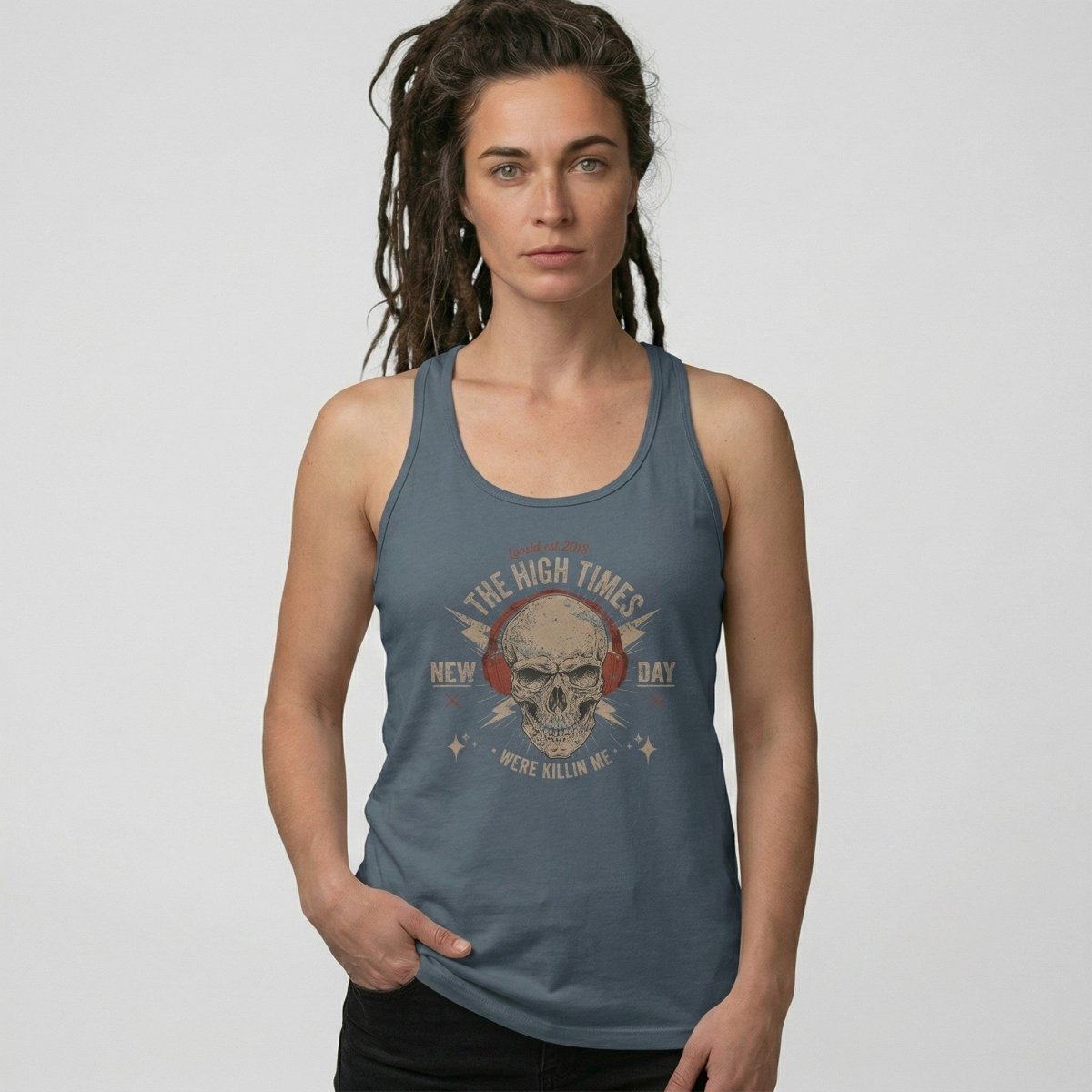 High Times Were Killing Me Women's Racerback Tank