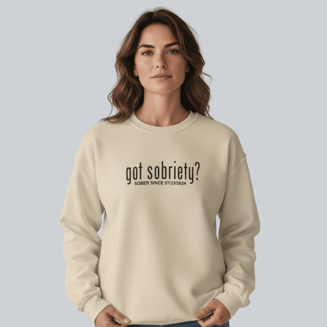 Got Sobriety Recovery Hoodie featuring the design (view 31)