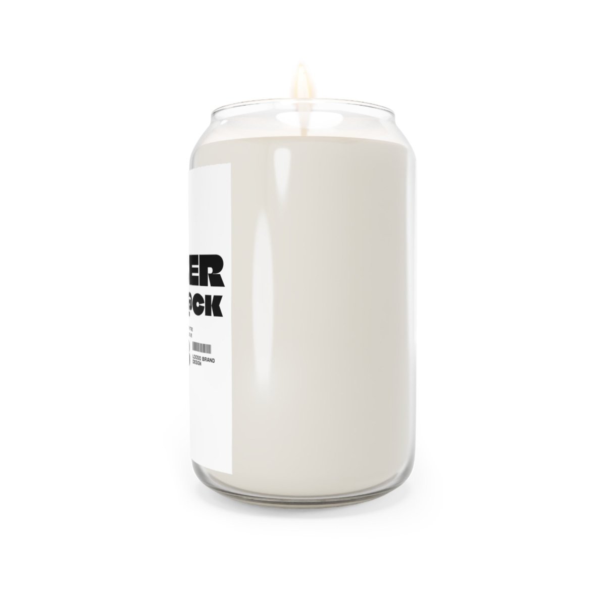 Sober As F*ck Sobriety Sobriety Candle flat lay styled image (view 3)