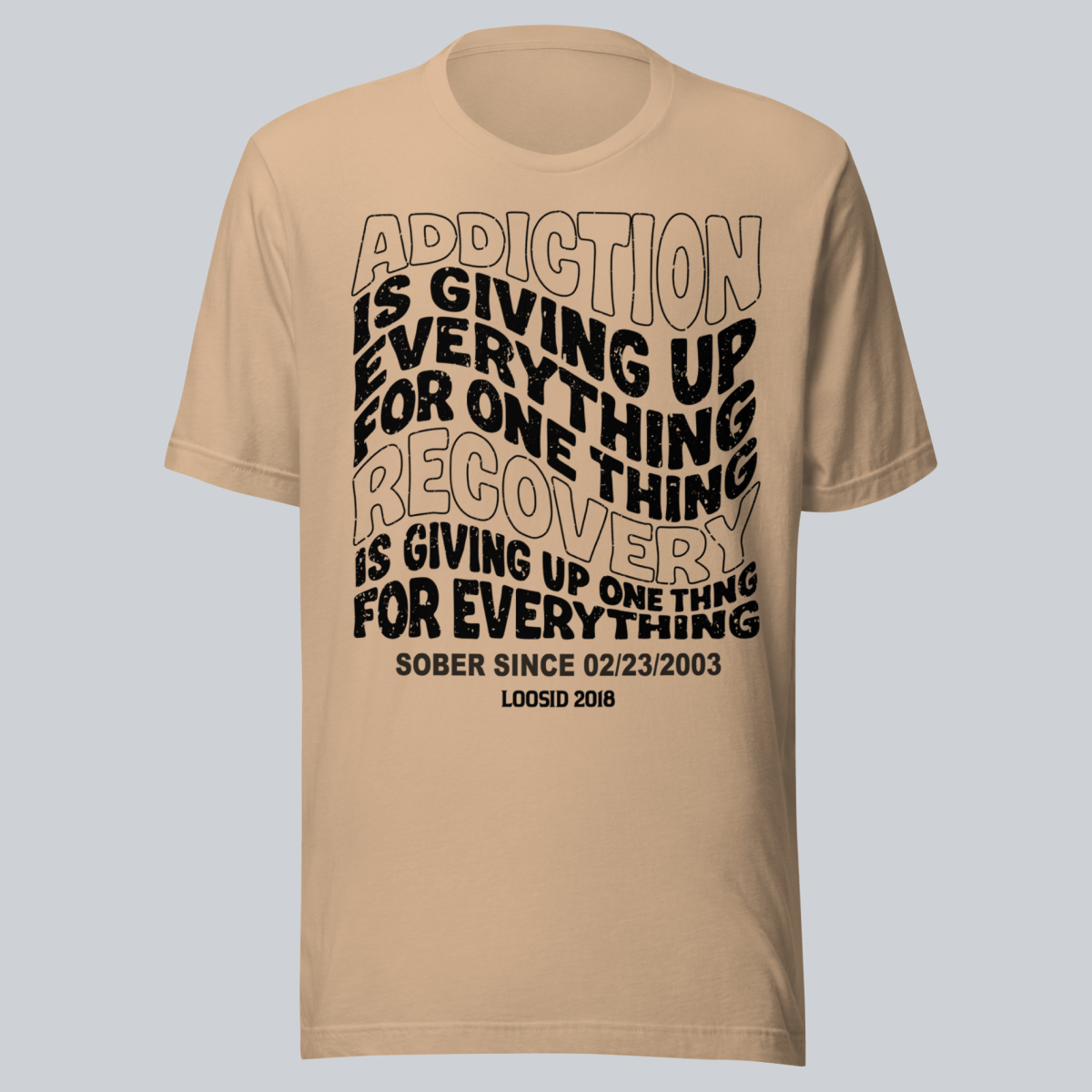 intentional Sober T Shirt merchandise image