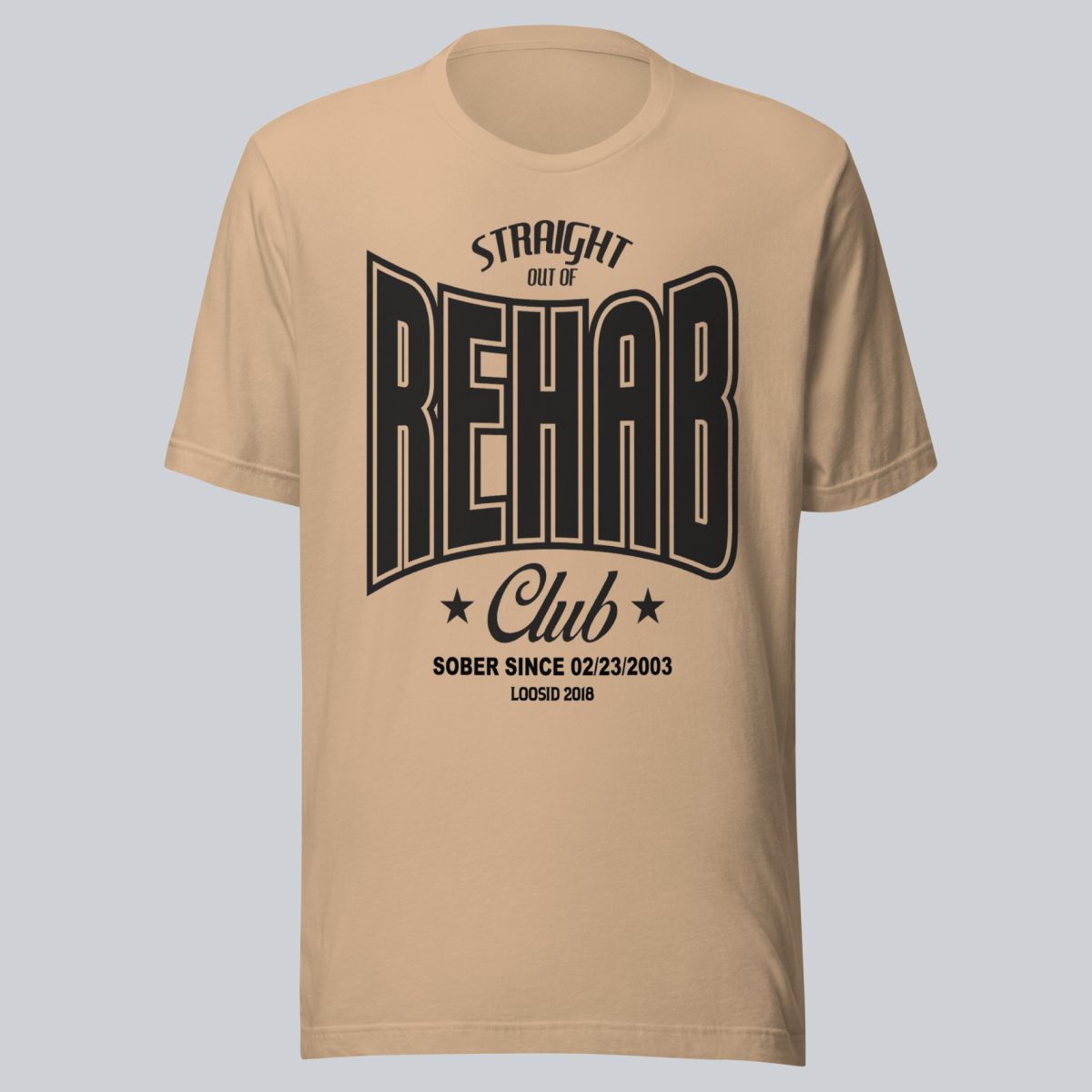 lightweight Sober T Shirt apparel image