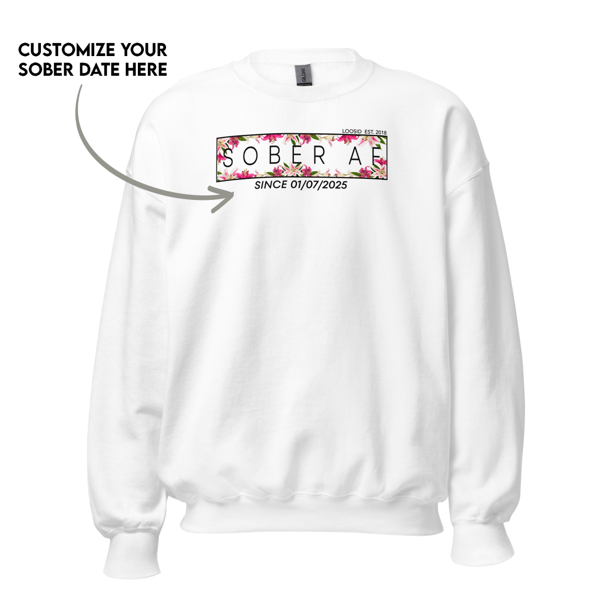 Recovery hoodie combining streetwear style with personal meaning