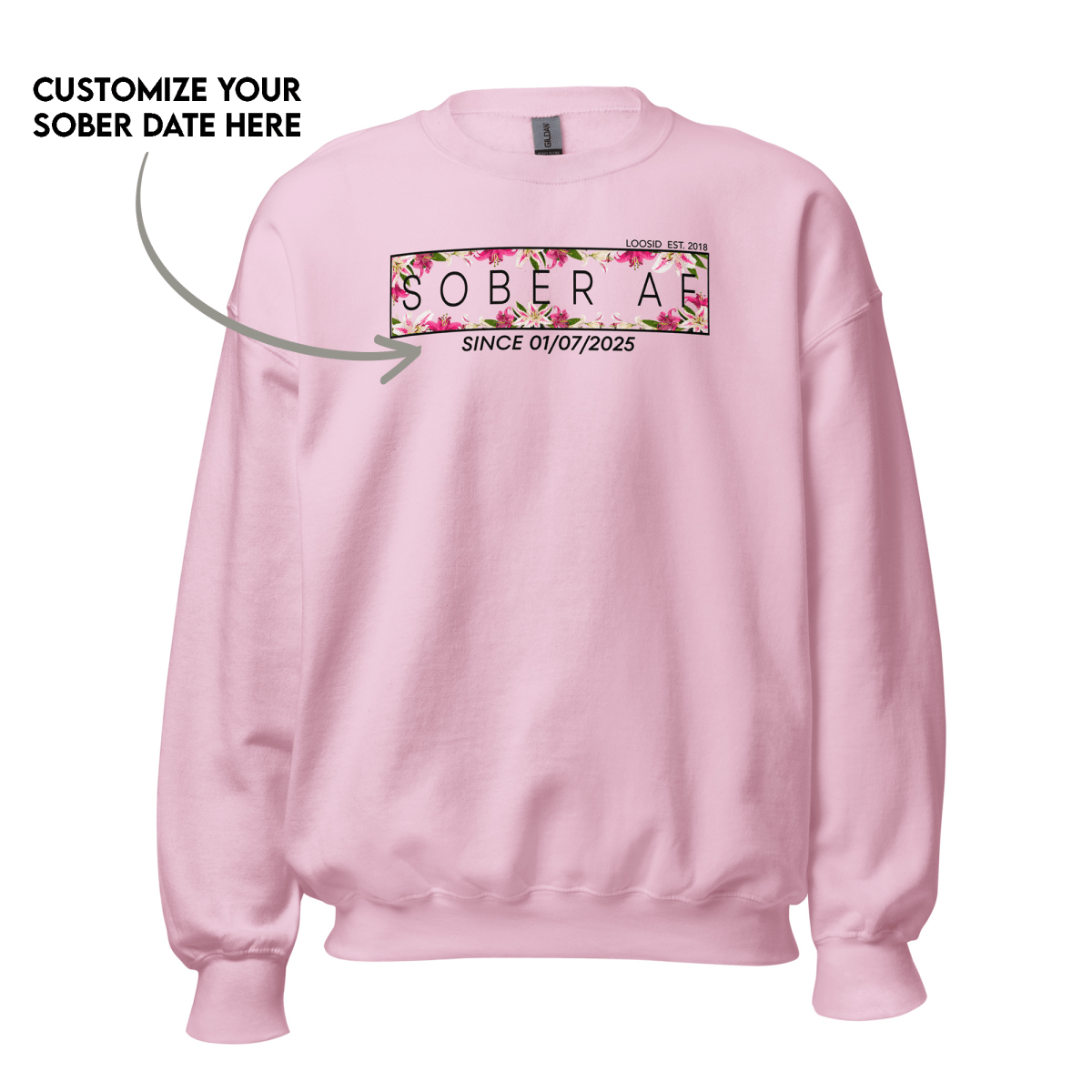 Sober-themed recovery hoodie ideal for gifting or personal wear