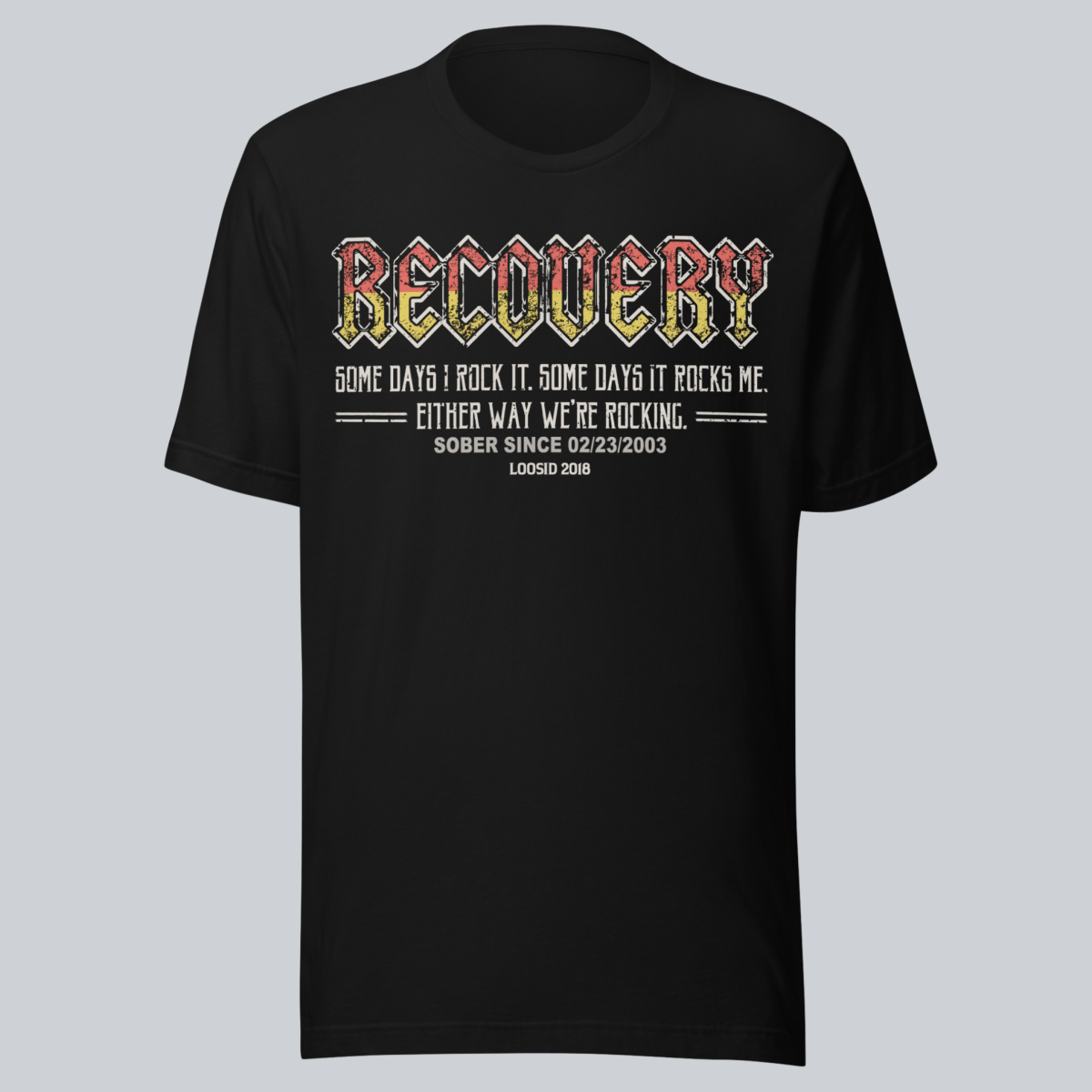 empowering Sober T Shirt product image
