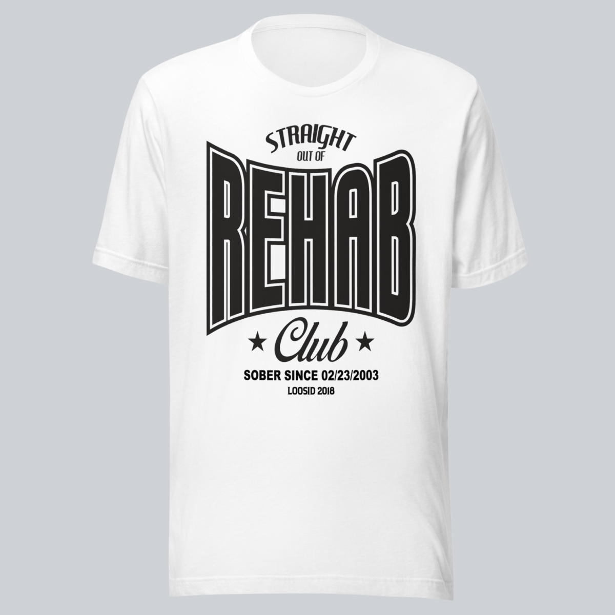 clean Sober T Shirt apparel image