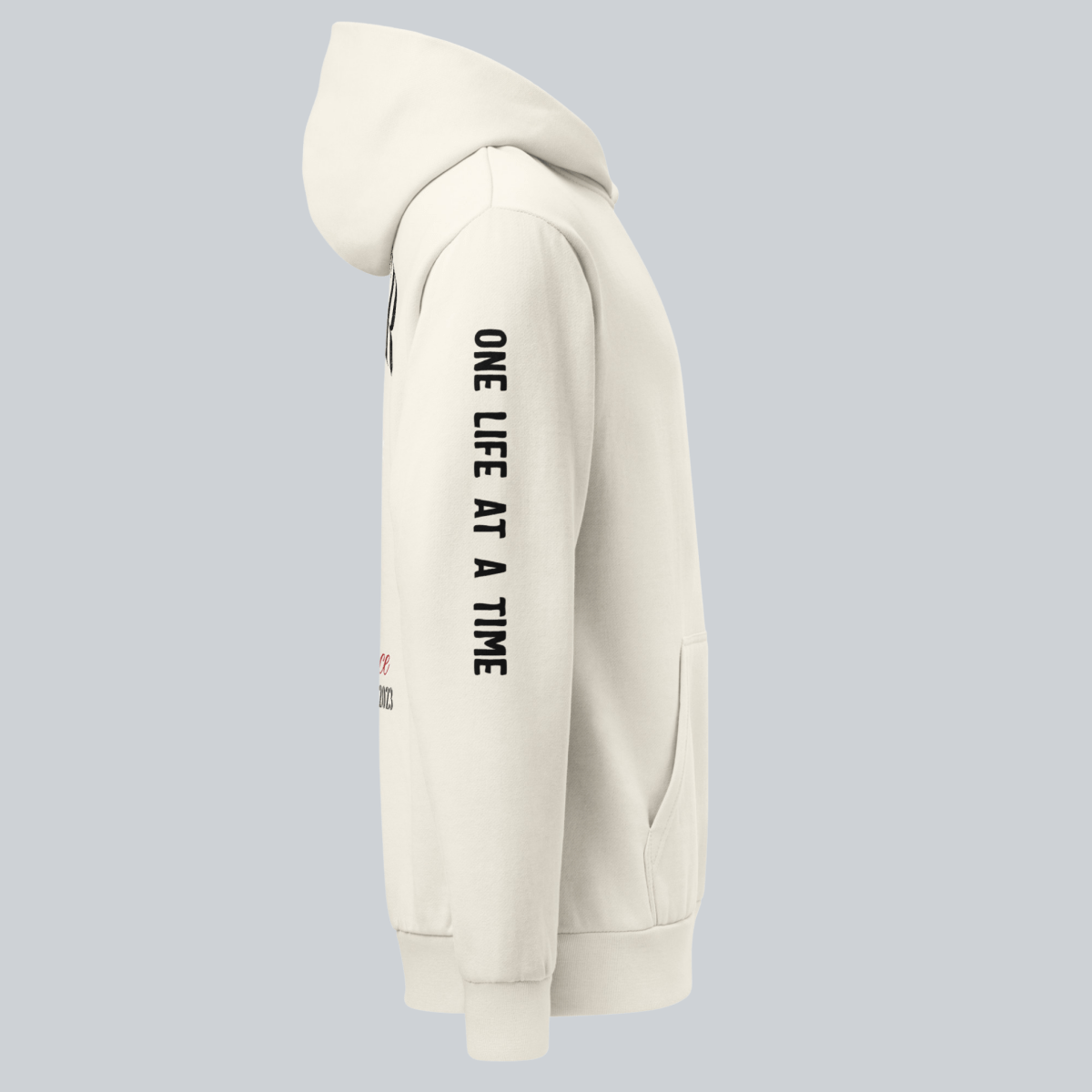 durable sober hoodie showcase