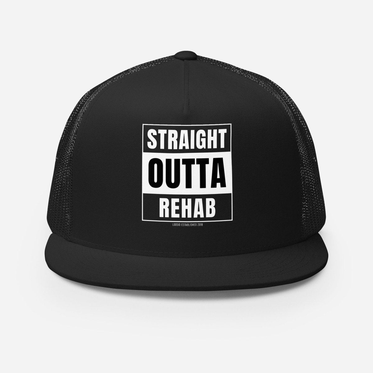 Straight Outta Rehab Trucker Cap
