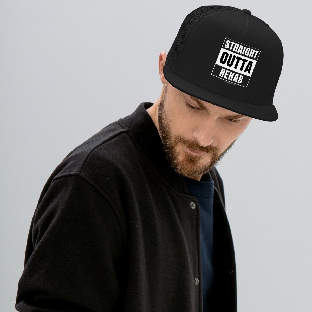 Straight Outta Rehab Trucker Cap