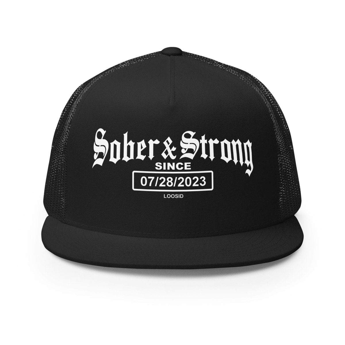 personalized sober hat concept