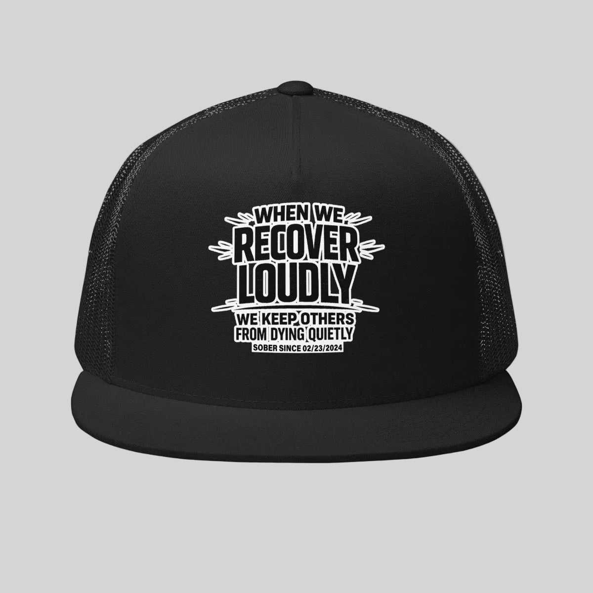 We do Recover Sober Hat graphic detail (view 4)