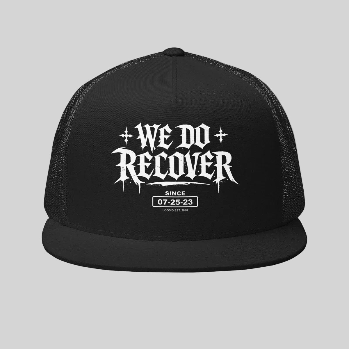 We Do Recover Sober Hat graphic detail (view 4)