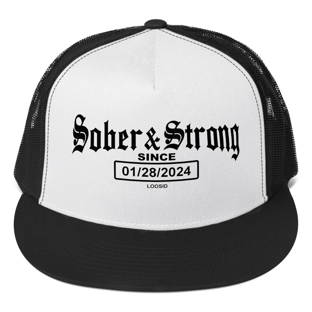 Personalized Snapback Sober Hat fit detail (view 9)