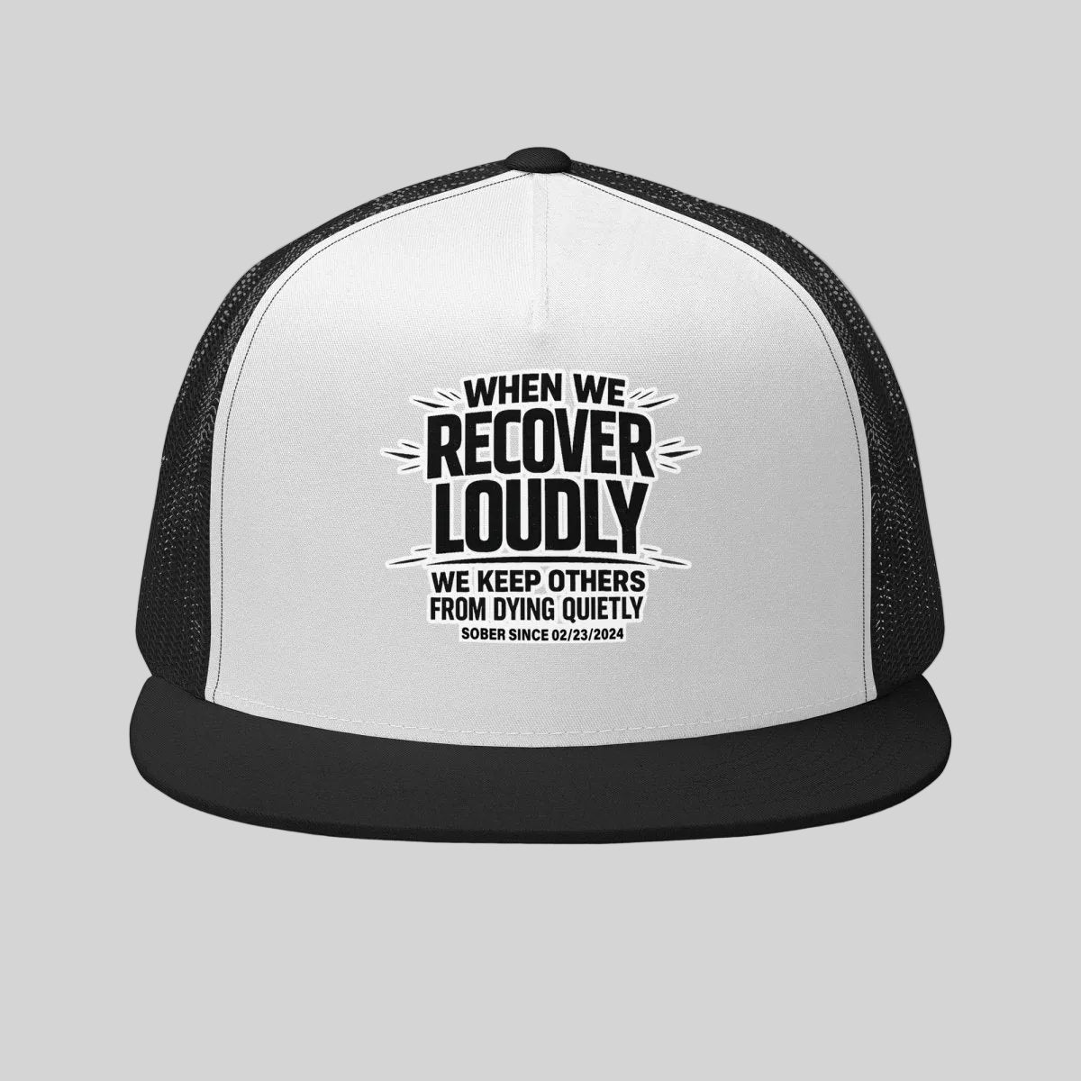 We do Recover Sober Hat side view (view 16)