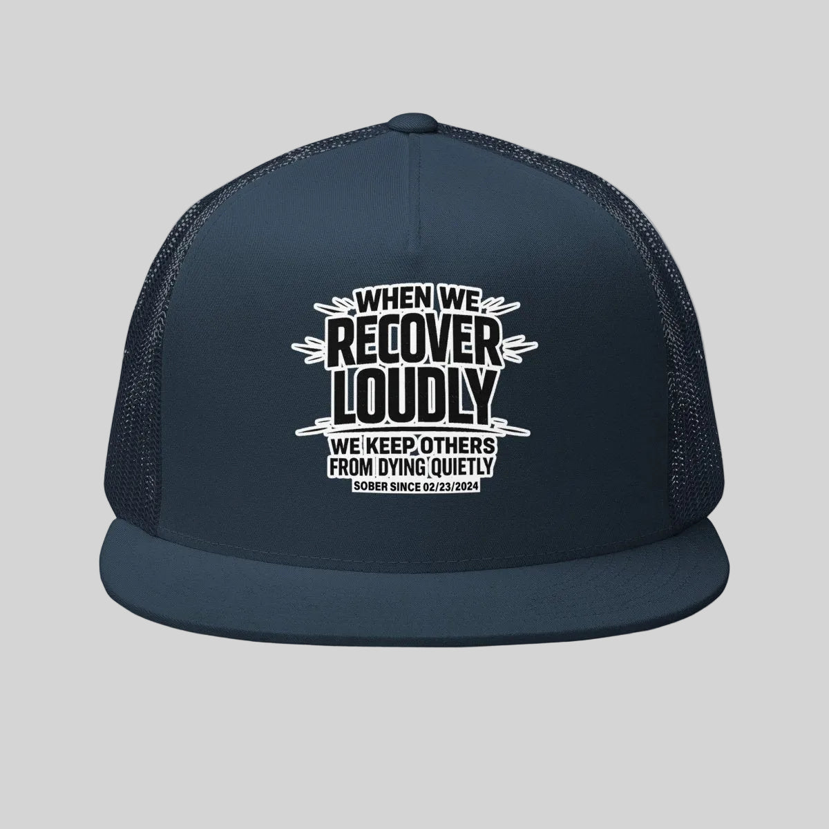 We do Recover Sober Hat side view (view 6)