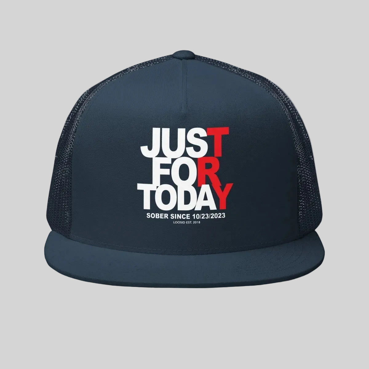 Just For Today Sober Hat graphic detail (view 4)