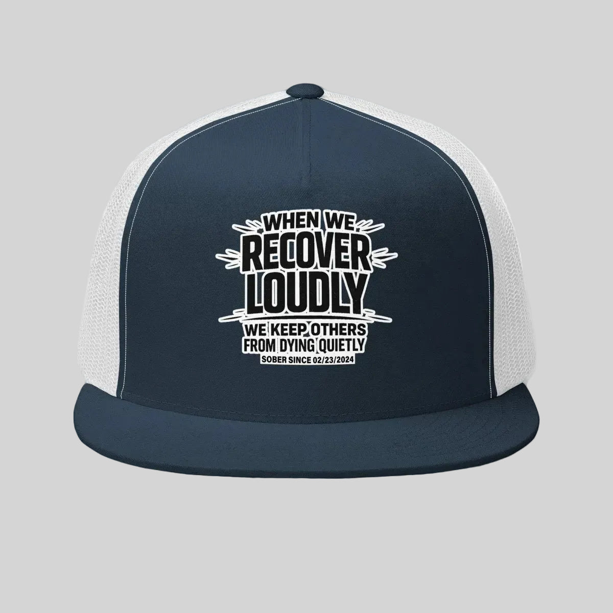 We do Recover Sober Hat packaging detail (view 8)