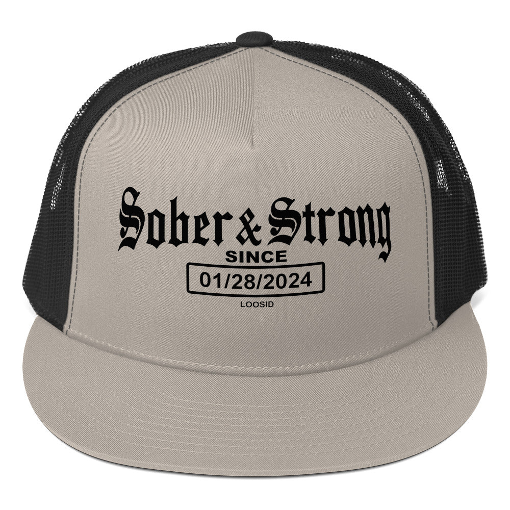 Personalized Snapback Sober Hat packaging detail (view 8)