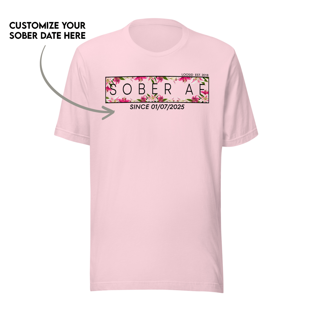 Women's Spring Personalized Sober AF Bundle