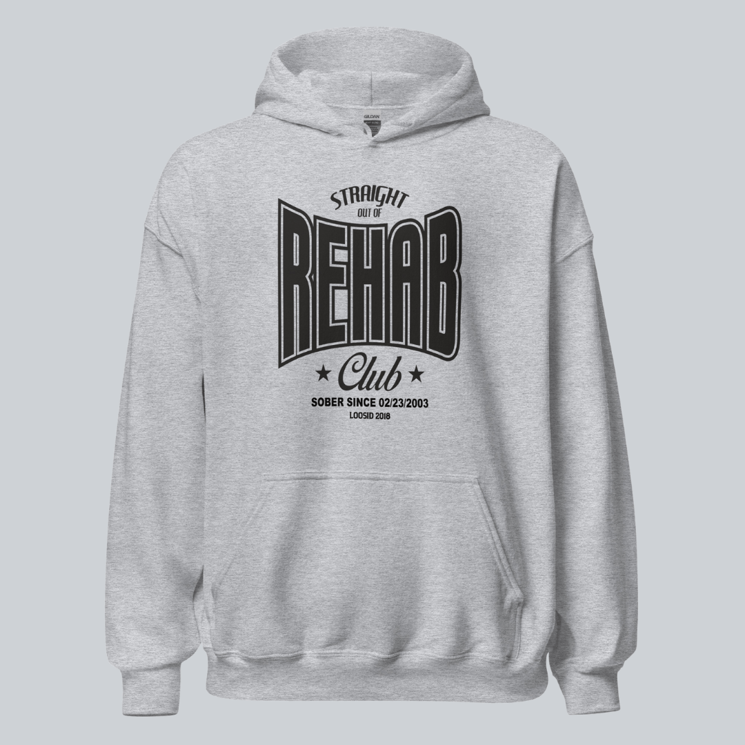 Recovery Hoodie | Women's Rehab Hoodie with Personalized Date