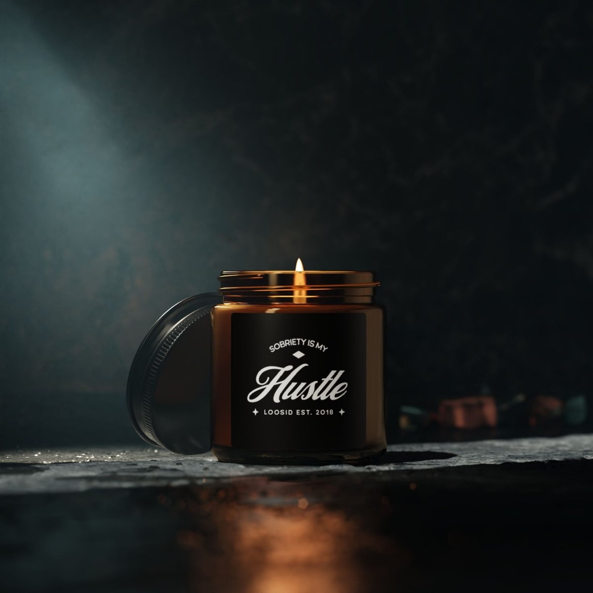 Sobriety is My Hustle Candle
