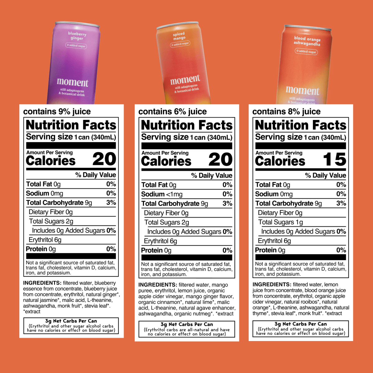 bestsellers (sparkling & still mocktail | 24 pack)