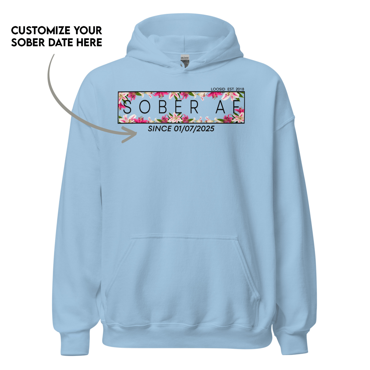 Soft and durable recovery hoodie for daily wear