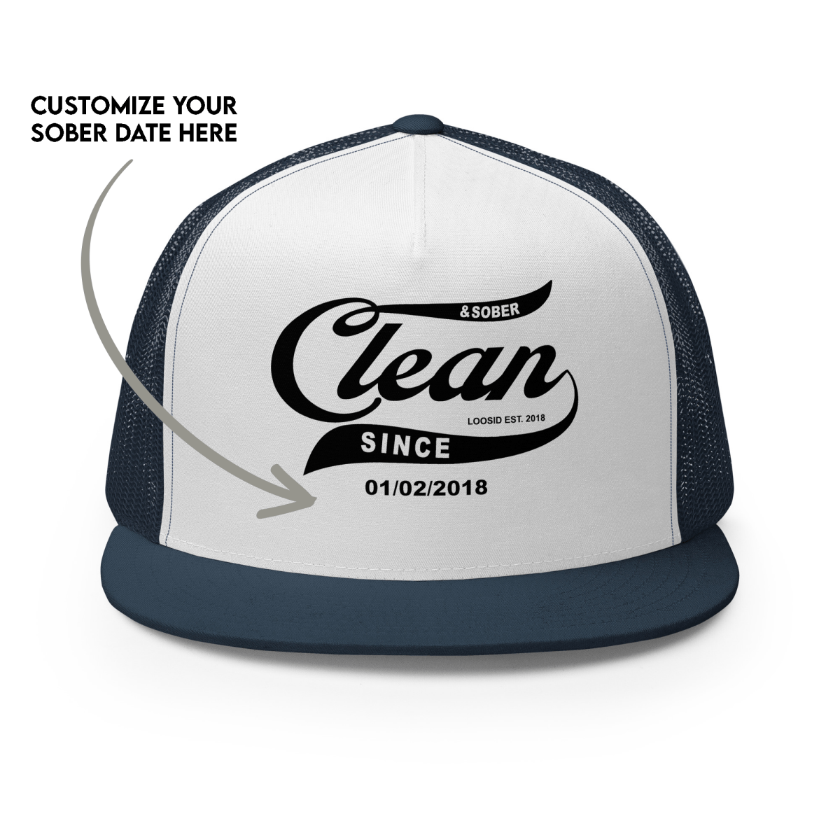 Recovery-themed sober hat ideal for sober milestones