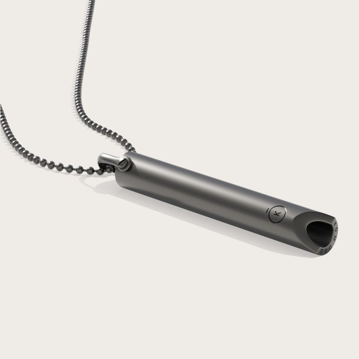 anxiety breathing necklace product display