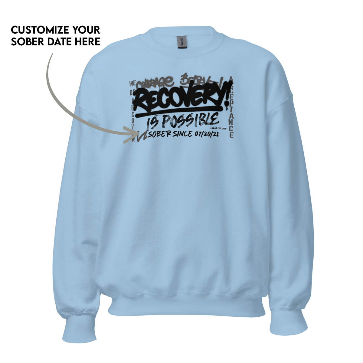 Comfortable Recovery Sweater made for strength and resilience