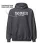 Men's Sober Est. Hoodie w/ Personalized Sobriety Year