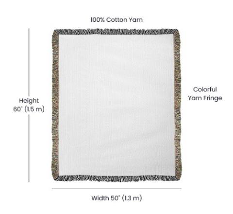 In My Sobriety, I Found My Strength Heirloom Woven Blanket