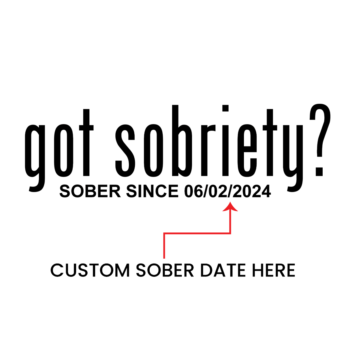 Classic Sober Hoodie celebrating milestones in recovery