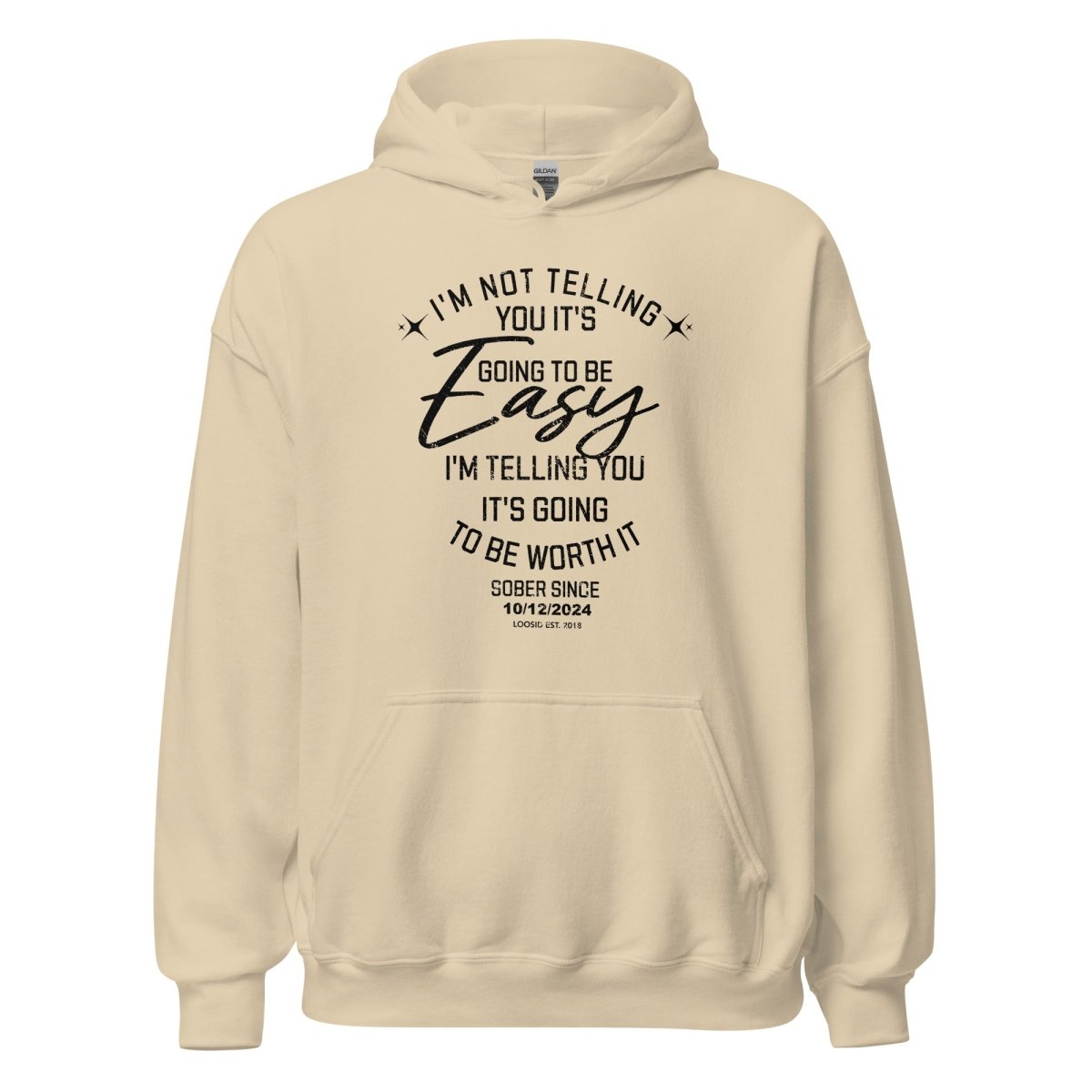 Recovery Hoodie celebrating freedom and personal strength