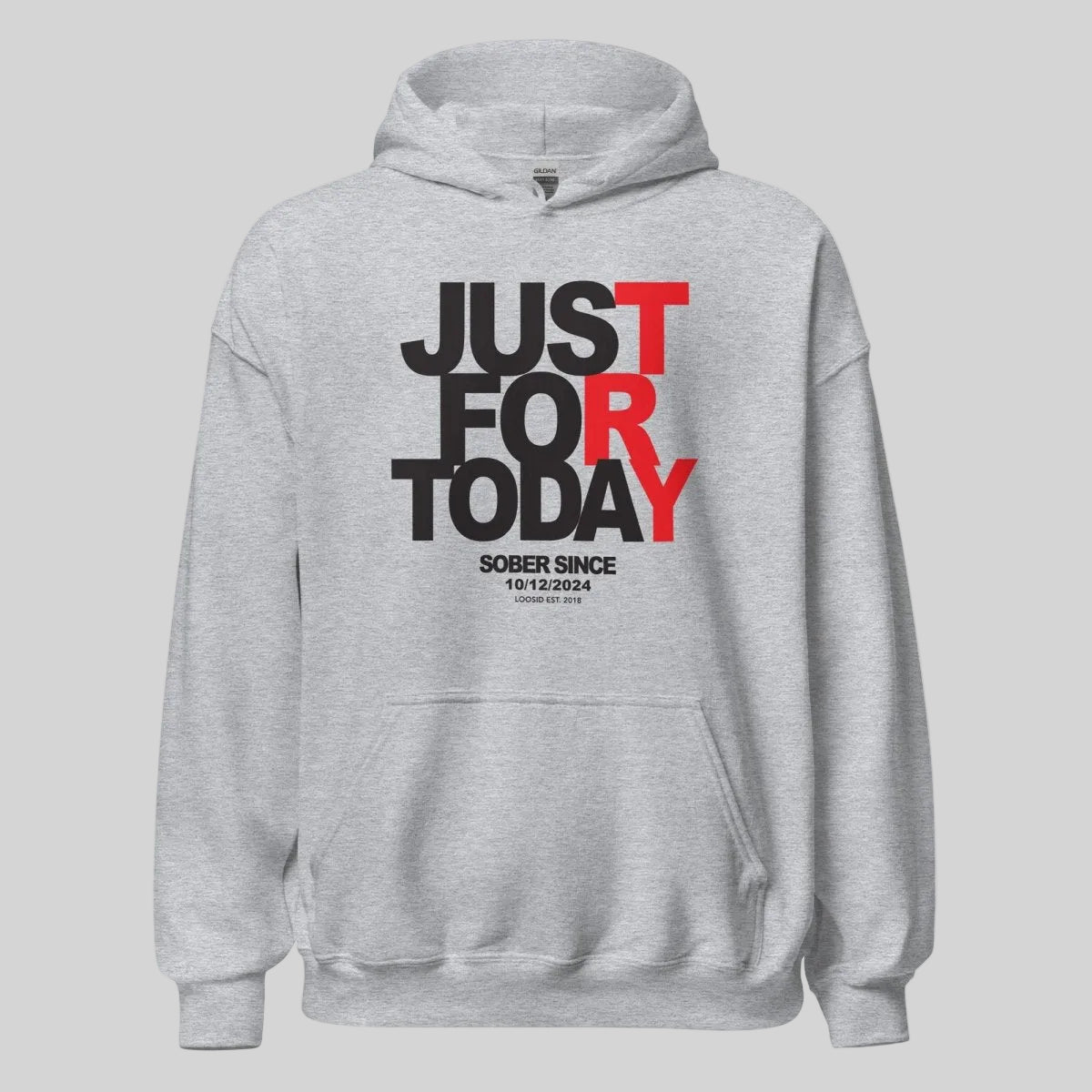 Recovery Hoodie reflecting courage and personal growth