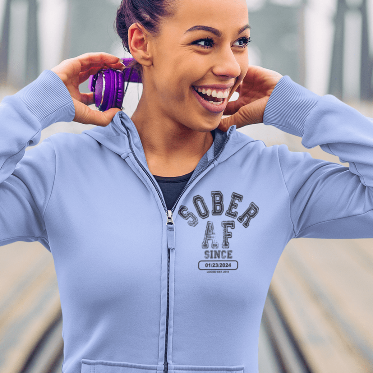 Recovery Hoodie symbolizing strength and transformation