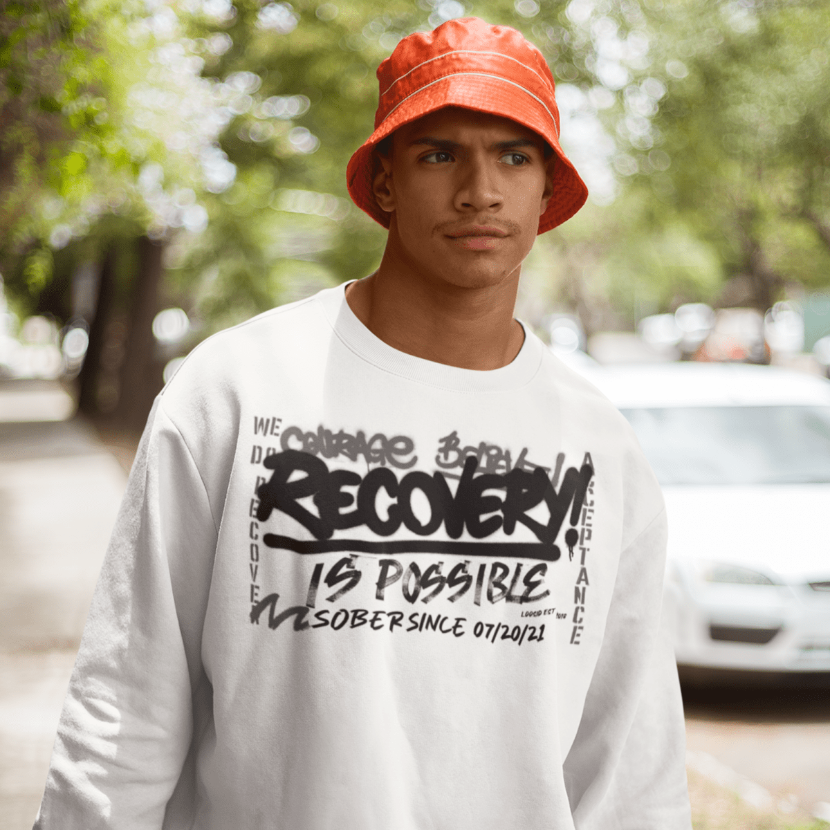 Recovery Sweater crafted for comfort and emotional connection