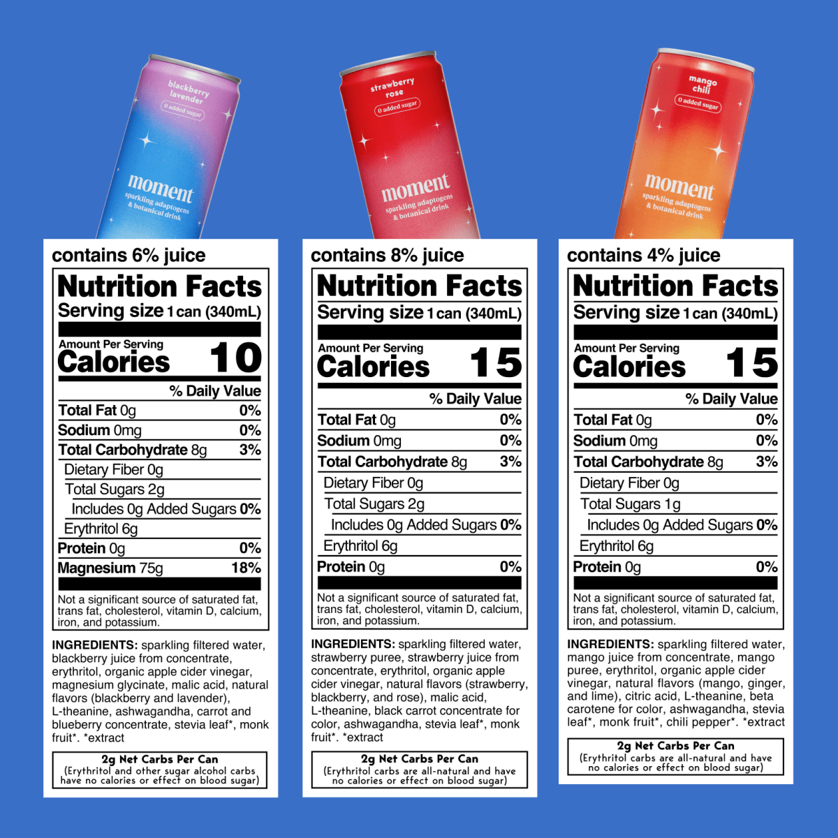 bestsellers (botanical soda | 18 pack)