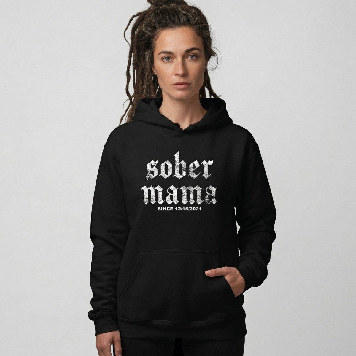 Sober Mama Women's Personalized Hoodie
